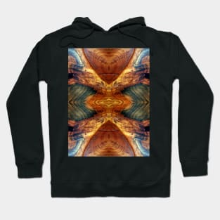 Stunning Wood Grain by Adelaide Artist Avril Thomas Hoodie